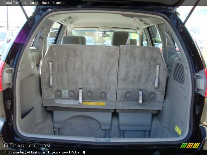 Black / Stone 2008 Toyota Sienna LE
