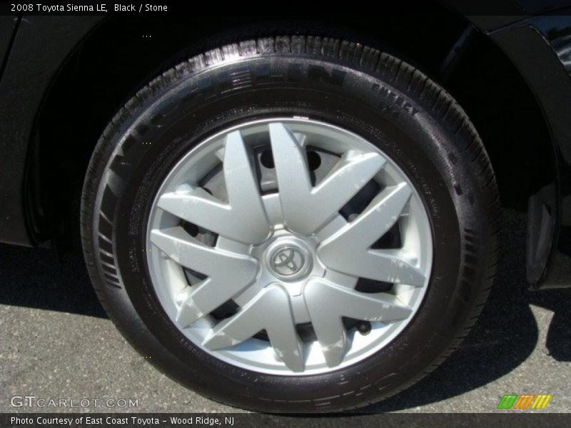 Black / Stone 2008 Toyota Sienna LE