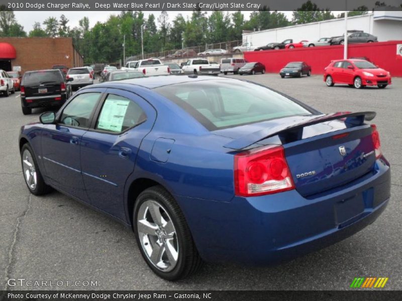 Deep Water Blue Pearl / Dark Slate Gray/Light Slate Gray 2010 Dodge Charger Rallye