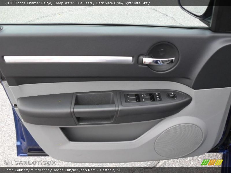 Deep Water Blue Pearl / Dark Slate Gray/Light Slate Gray 2010 Dodge Charger Rallye