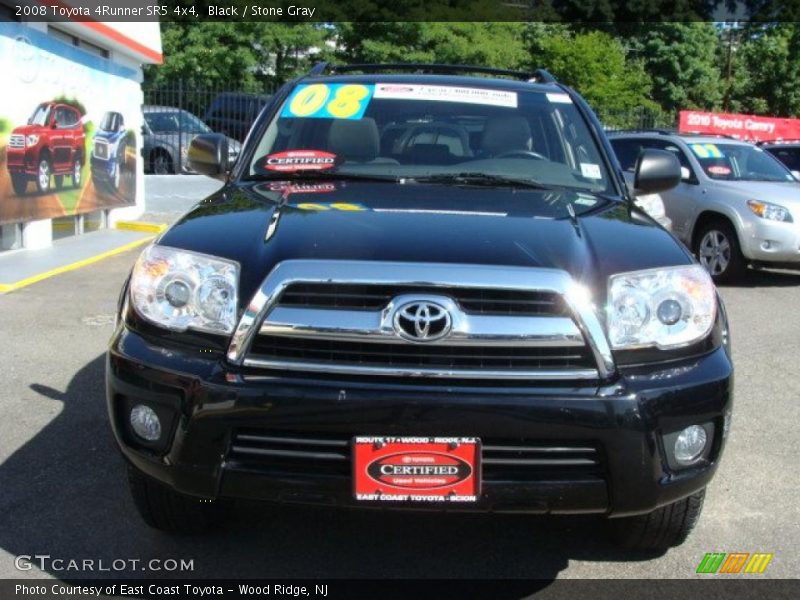 Black / Stone Gray 2008 Toyota 4Runner SR5 4x4