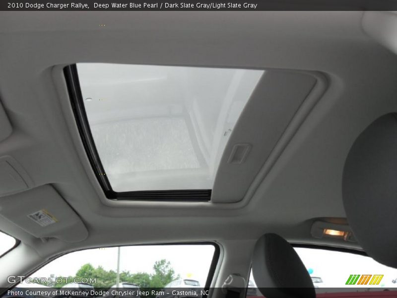 Deep Water Blue Pearl / Dark Slate Gray/Light Slate Gray 2010 Dodge Charger Rallye