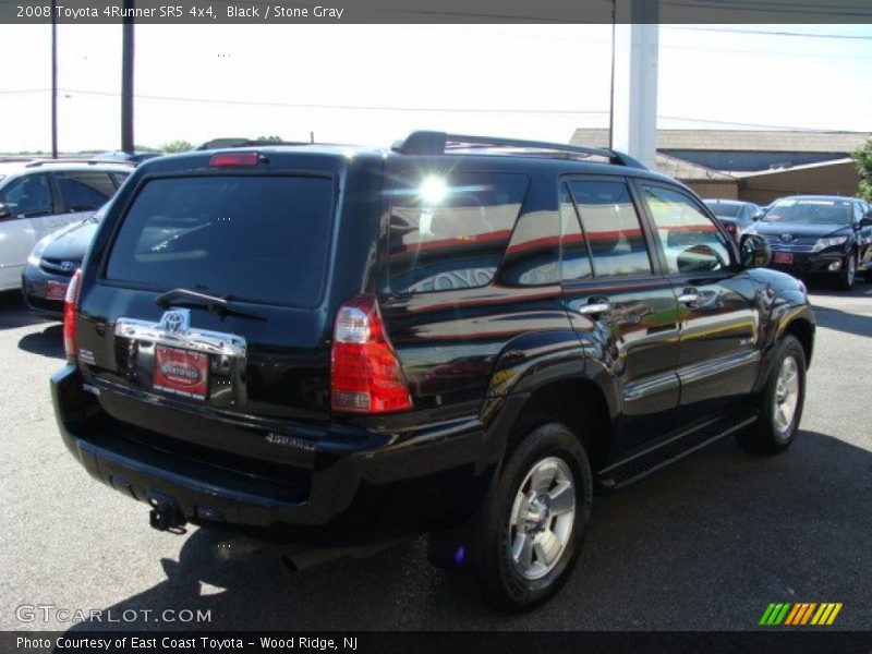 Black / Stone Gray 2008 Toyota 4Runner SR5 4x4