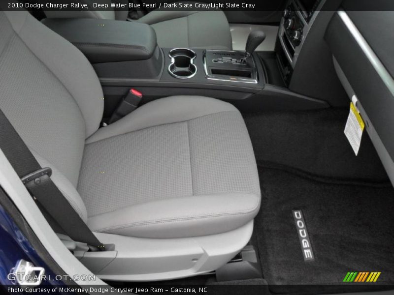 Deep Water Blue Pearl / Dark Slate Gray/Light Slate Gray 2010 Dodge Charger Rallye