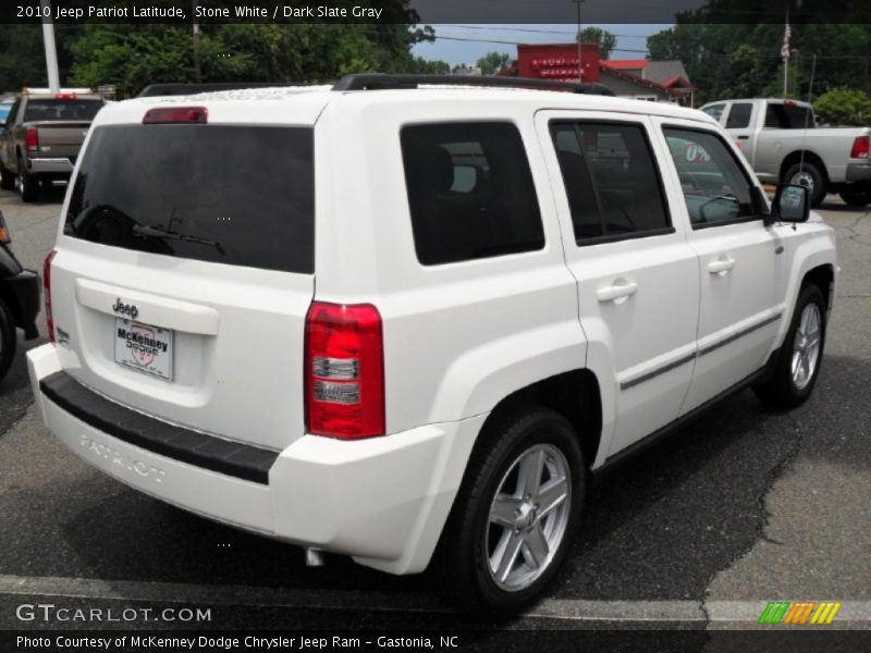 Stone White / Dark Slate Gray 2010 Jeep Patriot Latitude