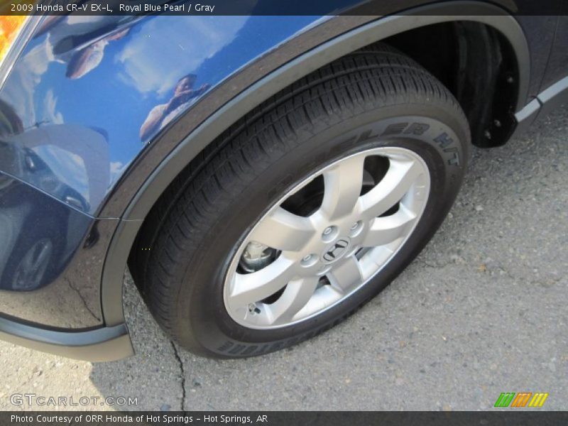 Royal Blue Pearl / Gray 2009 Honda CR-V EX-L