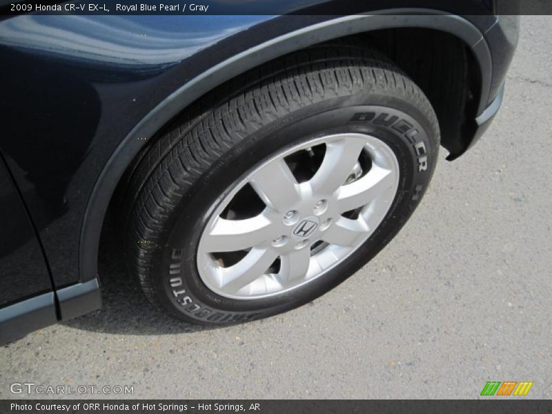 Royal Blue Pearl / Gray 2009 Honda CR-V EX-L
