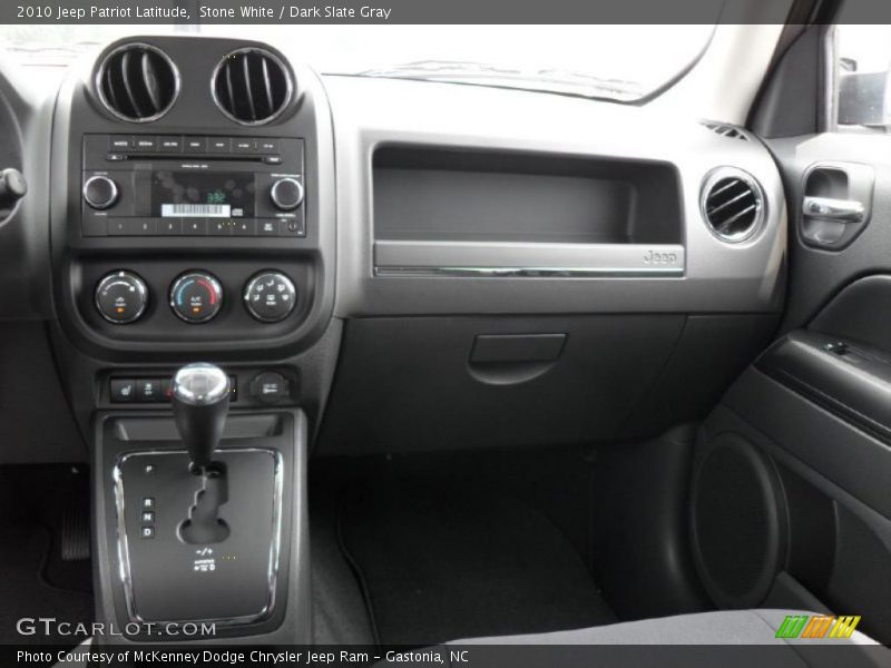 Stone White / Dark Slate Gray 2010 Jeep Patriot Latitude