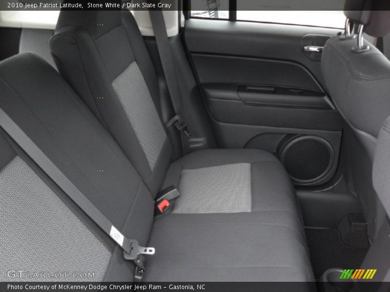 Stone White / Dark Slate Gray 2010 Jeep Patriot Latitude