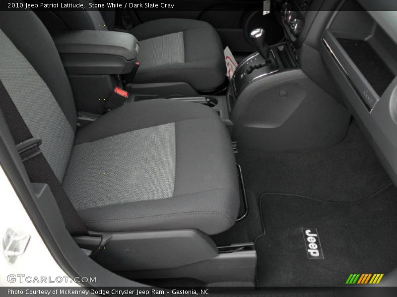 Stone White / Dark Slate Gray 2010 Jeep Patriot Latitude