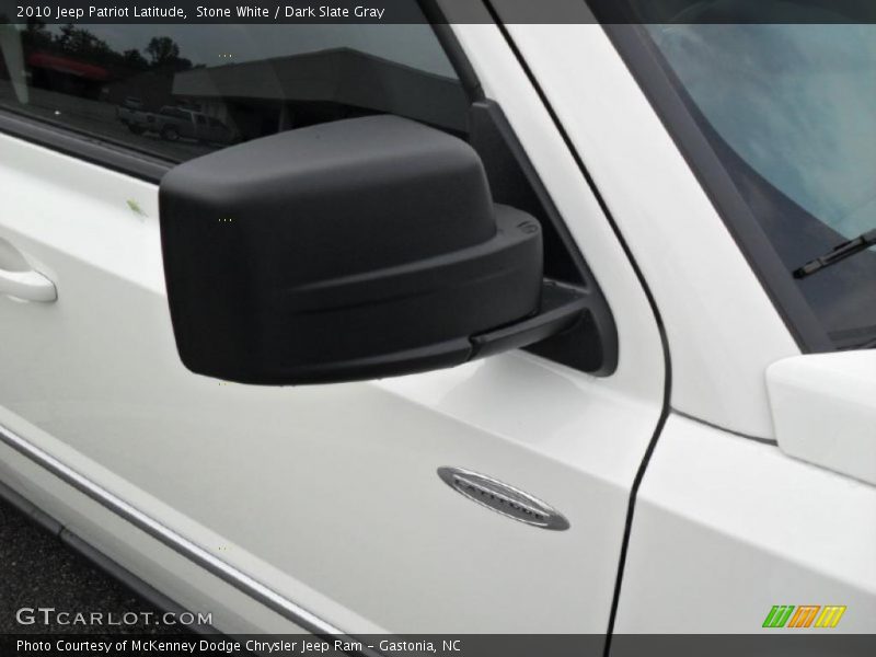 Stone White / Dark Slate Gray 2010 Jeep Patriot Latitude
