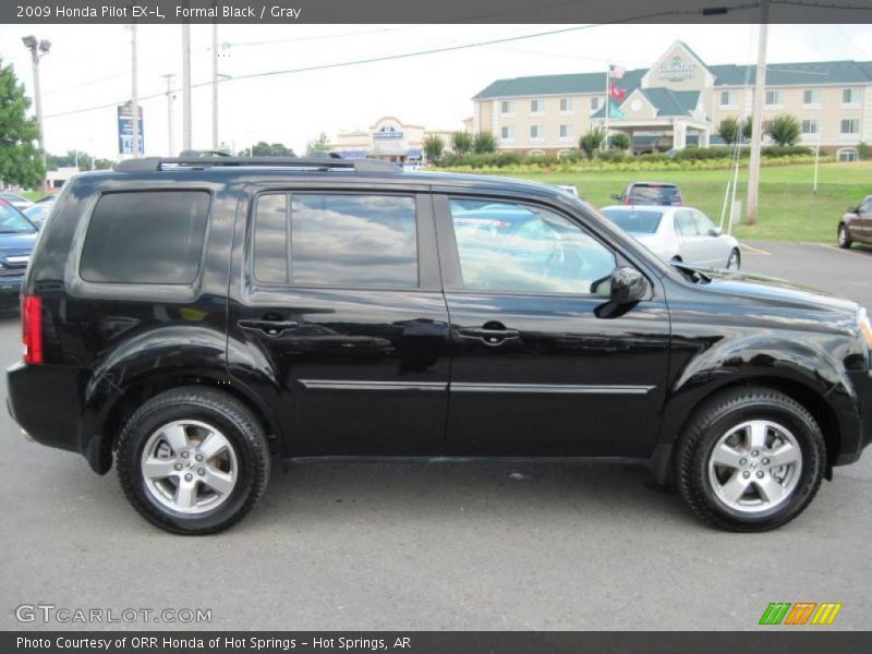 Formal Black / Gray 2009 Honda Pilot EX-L