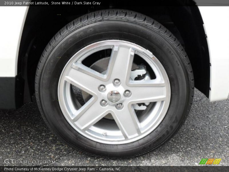 Stone White / Dark Slate Gray 2010 Jeep Patriot Latitude
