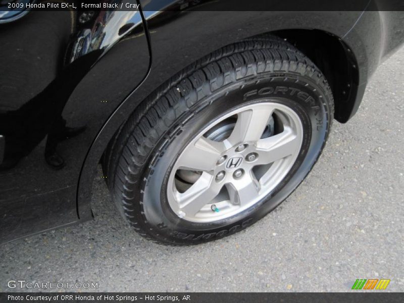 Formal Black / Gray 2009 Honda Pilot EX-L