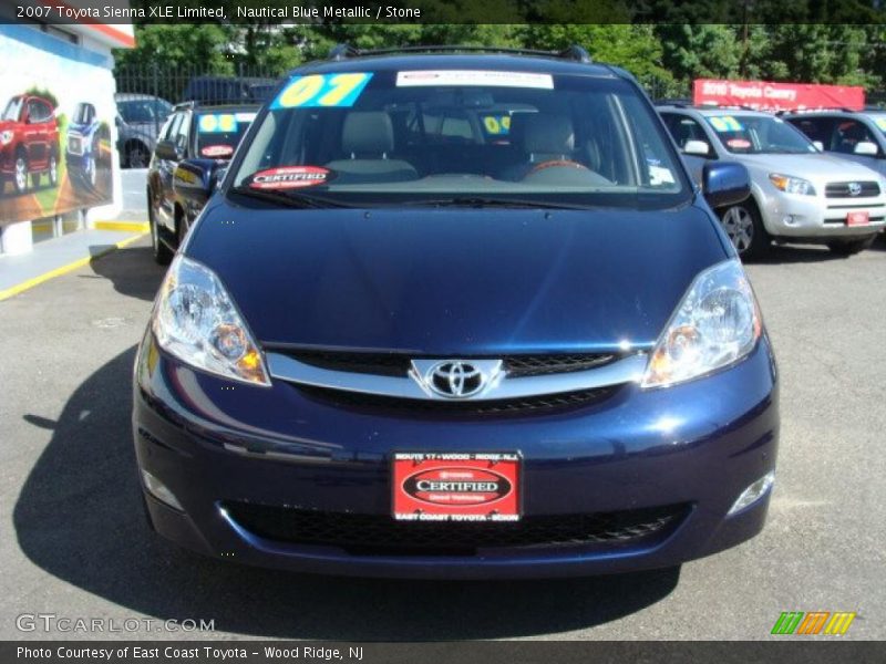 Nautical Blue Metallic / Stone 2007 Toyota Sienna XLE Limited