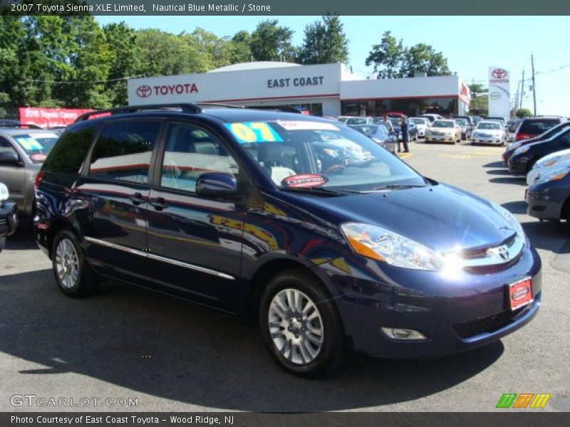 Nautical Blue Metallic / Stone 2007 Toyota Sienna XLE Limited