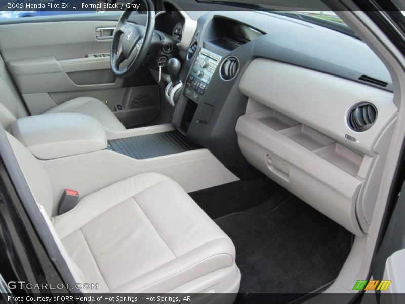 Formal Black / Gray 2009 Honda Pilot EX-L