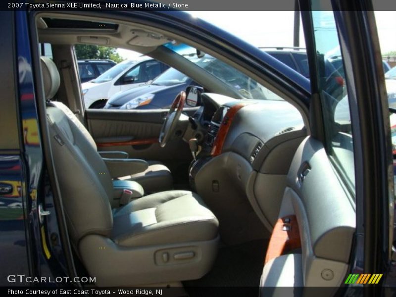 Nautical Blue Metallic / Stone 2007 Toyota Sienna XLE Limited
