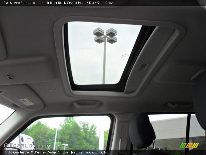 Brilliant Black Crystal Pearl / Dark Slate Gray 2010 Jeep Patriot Latitude