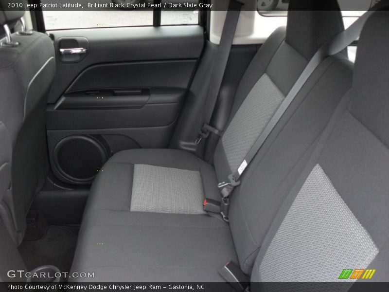 Brilliant Black Crystal Pearl / Dark Slate Gray 2010 Jeep Patriot Latitude