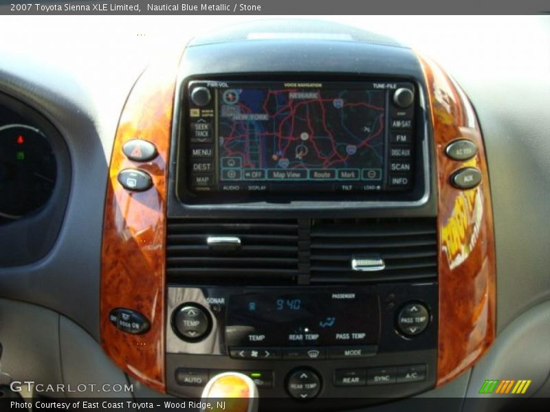 Nautical Blue Metallic / Stone 2007 Toyota Sienna XLE Limited