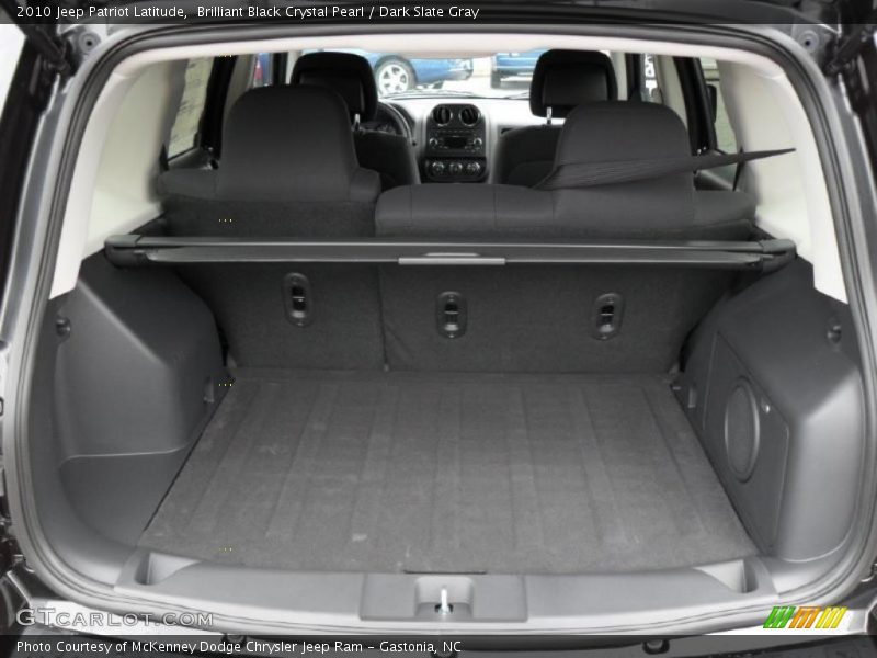 Brilliant Black Crystal Pearl / Dark Slate Gray 2010 Jeep Patriot Latitude