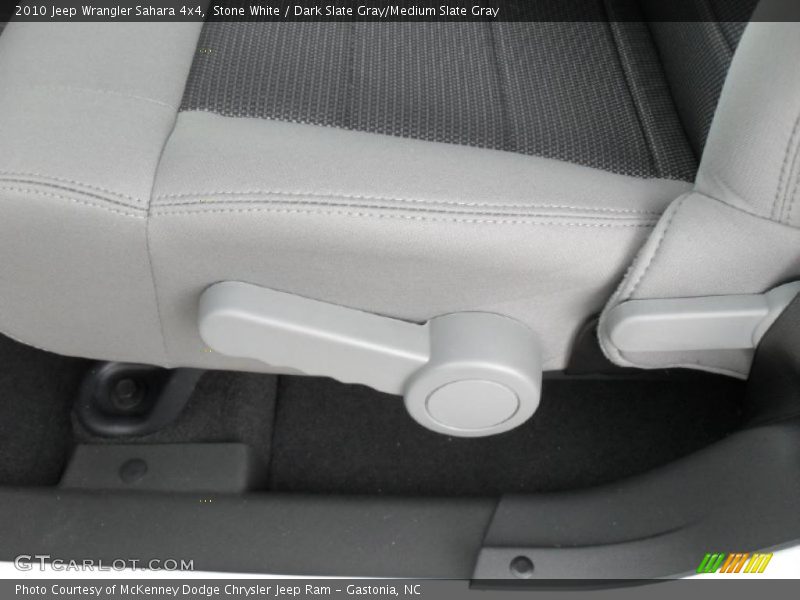 Stone White / Dark Slate Gray/Medium Slate Gray 2010 Jeep Wrangler Sahara 4x4