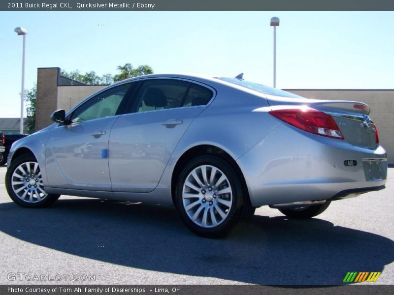 Quicksilver Metallic / Ebony 2011 Buick Regal CXL