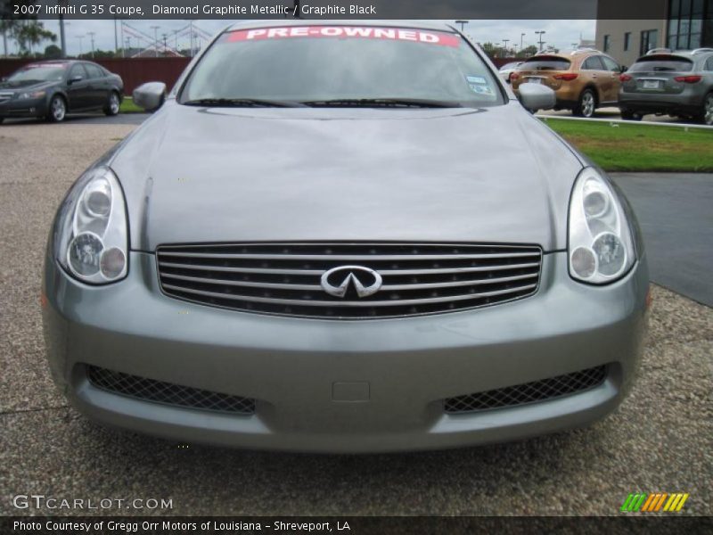 Diamond Graphite Metallic / Graphite Black 2007 Infiniti G 35 Coupe