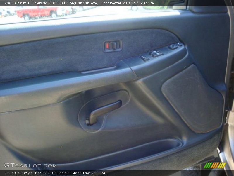 Light Pewter Metallic / Graphite 2001 Chevrolet Silverado 2500HD LS Regular Cab 4x4