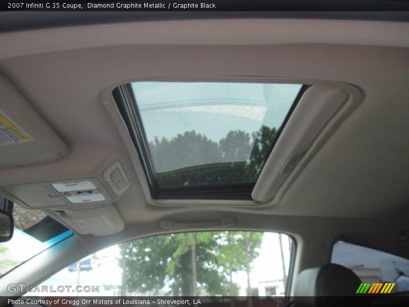 Diamond Graphite Metallic / Graphite Black 2007 Infiniti G 35 Coupe