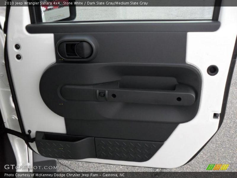 Stone White / Dark Slate Gray/Medium Slate Gray 2010 Jeep Wrangler Sahara 4x4
