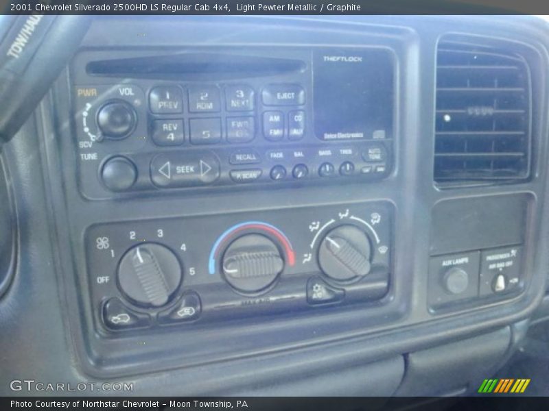 Light Pewter Metallic / Graphite 2001 Chevrolet Silverado 2500HD LS Regular Cab 4x4