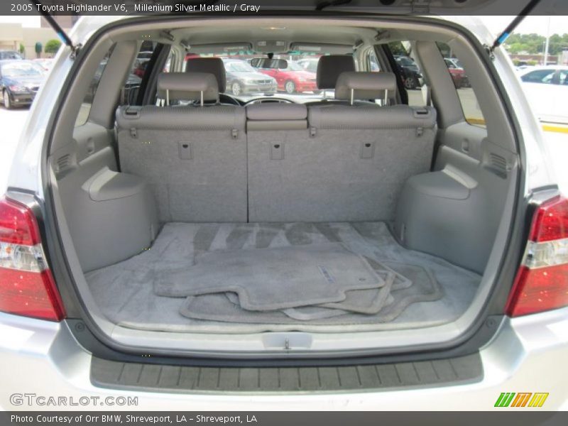 Millenium Silver Metallic / Gray 2005 Toyota Highlander V6