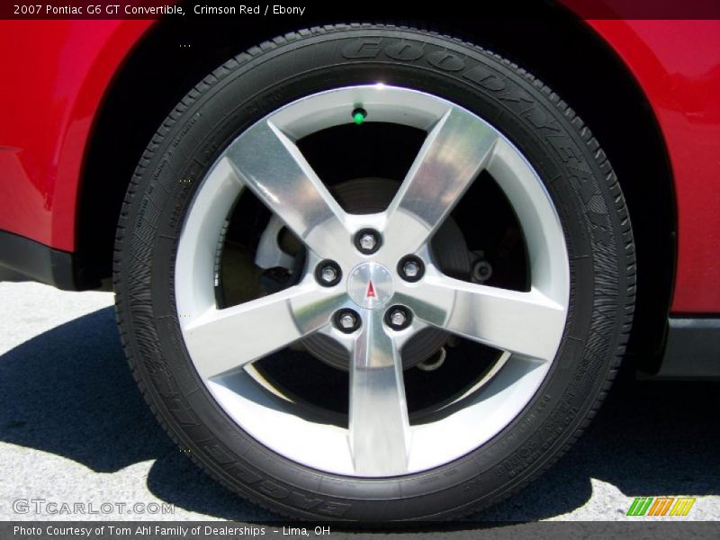Crimson Red / Ebony 2007 Pontiac G6 GT Convertible