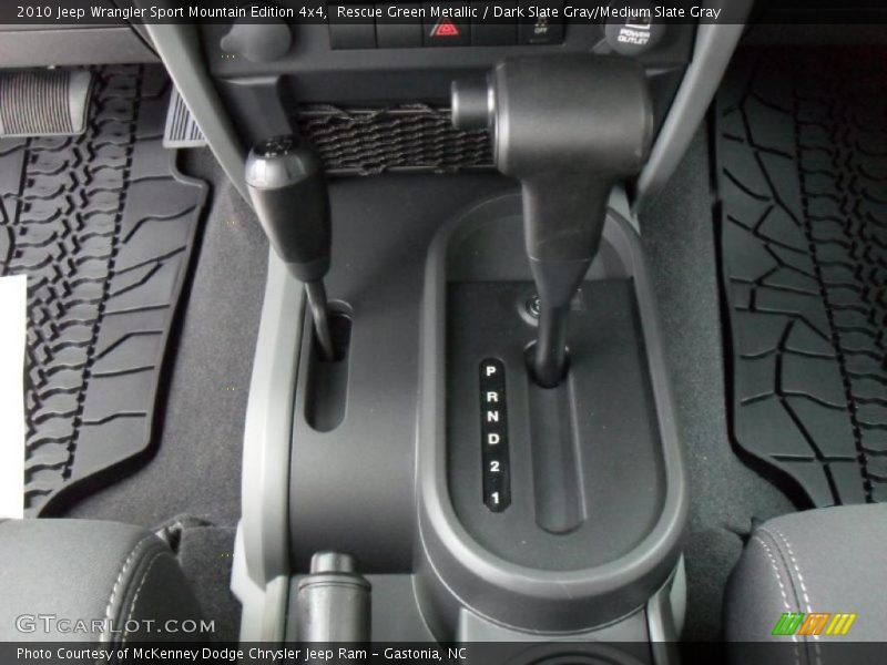 Rescue Green Metallic / Dark Slate Gray/Medium Slate Gray 2010 Jeep Wrangler Sport Mountain Edition 4x4
