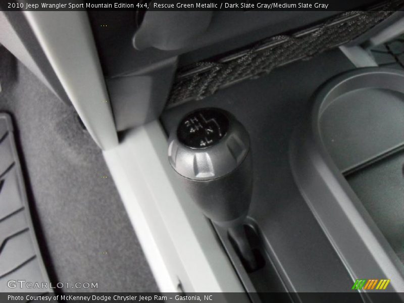 Rescue Green Metallic / Dark Slate Gray/Medium Slate Gray 2010 Jeep Wrangler Sport Mountain Edition 4x4