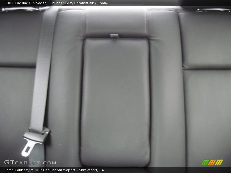 Thunder Gray Chromaflair / Ebony 2007 Cadillac CTS Sedan