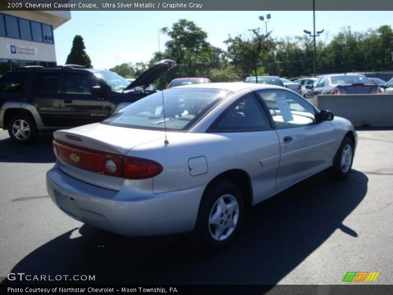 Ultra Silver Metallic / Graphite Gray 2005 Chevrolet Cavalier Coupe