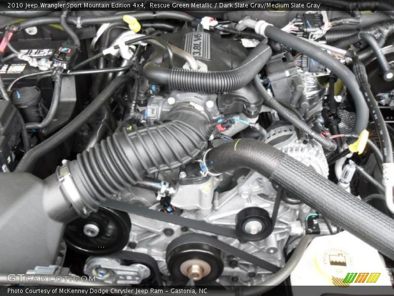 Rescue Green Metallic / Dark Slate Gray/Medium Slate Gray 2010 Jeep Wrangler Sport Mountain Edition 4x4