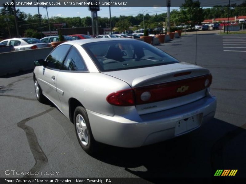 Ultra Silver Metallic / Graphite Gray 2005 Chevrolet Cavalier Coupe
