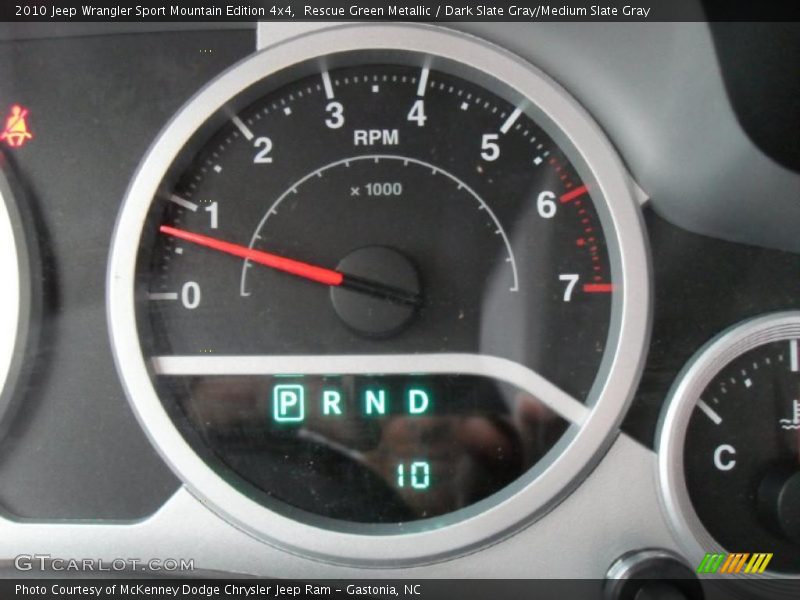 Rescue Green Metallic / Dark Slate Gray/Medium Slate Gray 2010 Jeep Wrangler Sport Mountain Edition 4x4