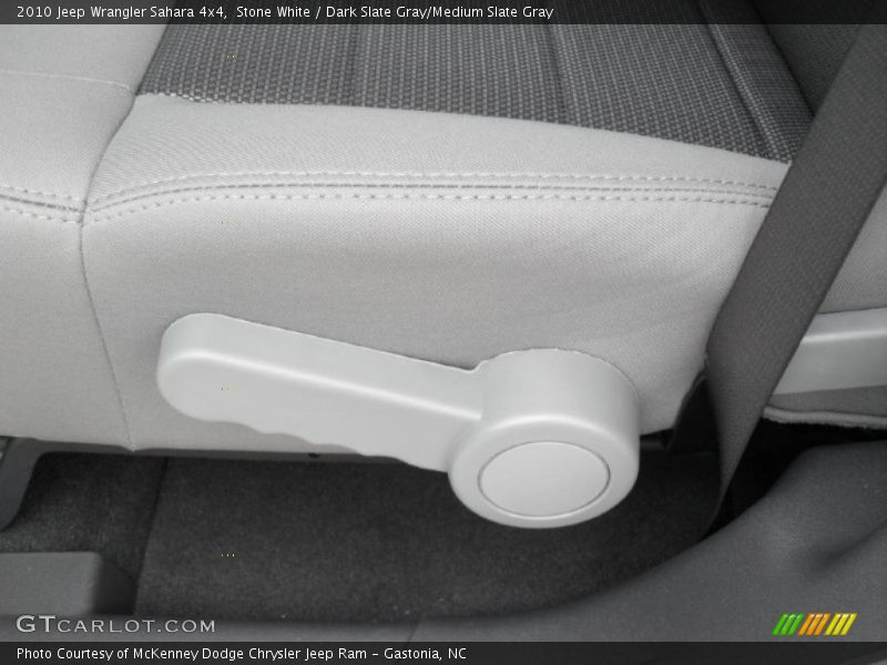 Stone White / Dark Slate Gray/Medium Slate Gray 2010 Jeep Wrangler Sahara 4x4