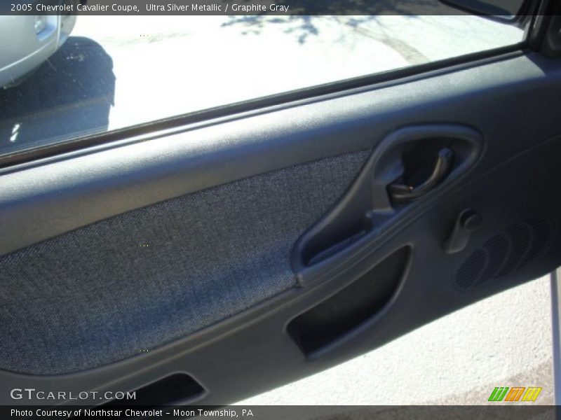 Ultra Silver Metallic / Graphite Gray 2005 Chevrolet Cavalier Coupe