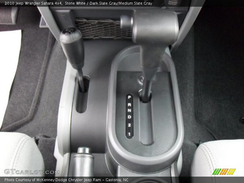 Stone White / Dark Slate Gray/Medium Slate Gray 2010 Jeep Wrangler Sahara 4x4