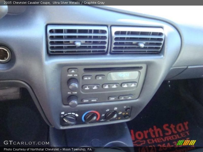 Ultra Silver Metallic / Graphite Gray 2005 Chevrolet Cavalier Coupe