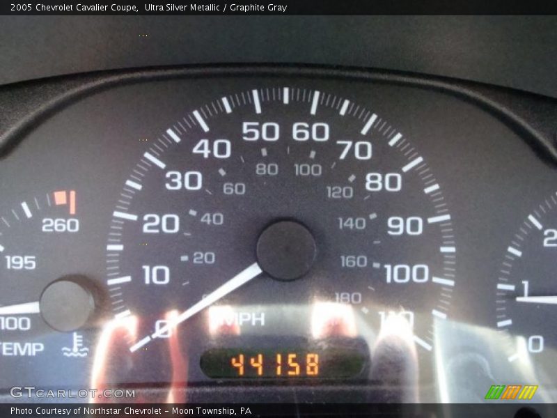 Ultra Silver Metallic / Graphite Gray 2005 Chevrolet Cavalier Coupe