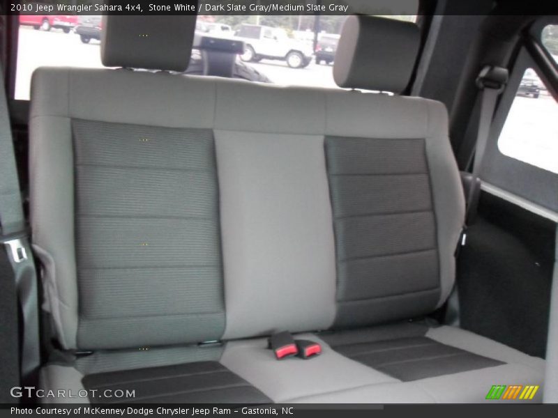 Stone White / Dark Slate Gray/Medium Slate Gray 2010 Jeep Wrangler Sahara 4x4