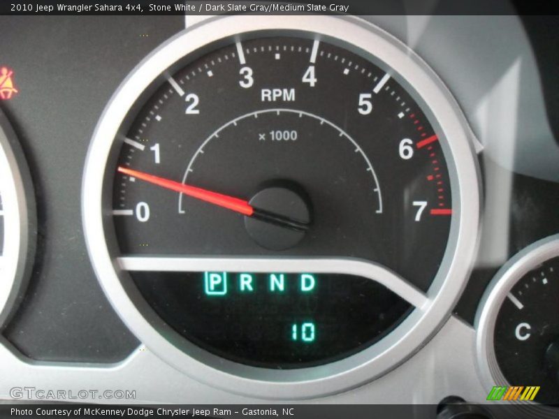 Stone White / Dark Slate Gray/Medium Slate Gray 2010 Jeep Wrangler Sahara 4x4