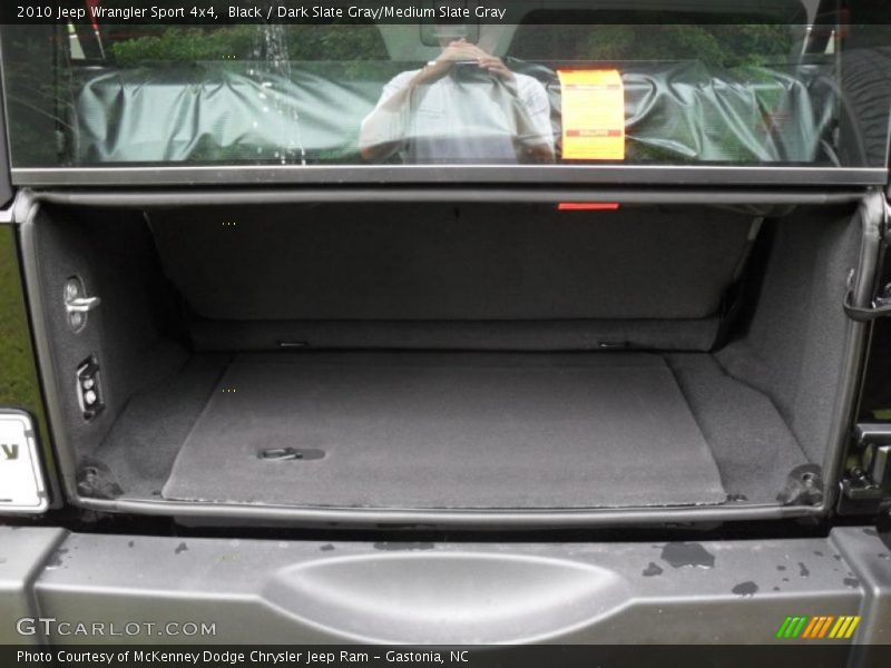 Black / Dark Slate Gray/Medium Slate Gray 2010 Jeep Wrangler Sport 4x4